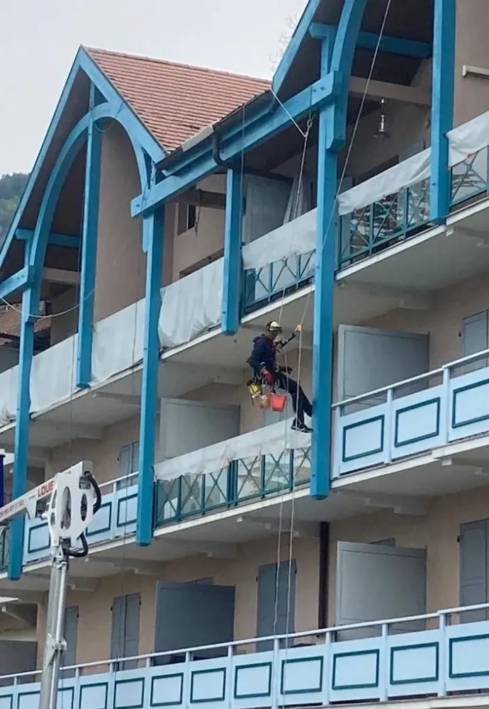 Peinture près de Albertville